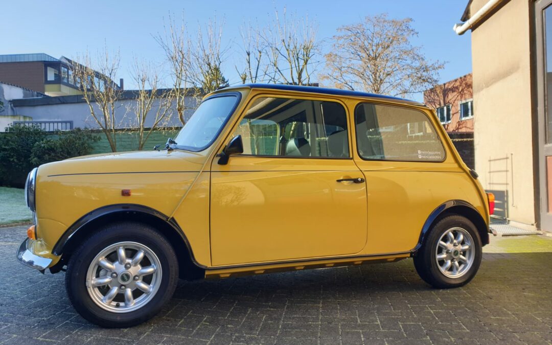 Mini MPI – frame-off restauriert – Vollleder schwarz